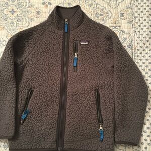 Kids Patagonia fleece jacket